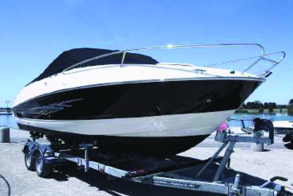 Boat trailer rust protection